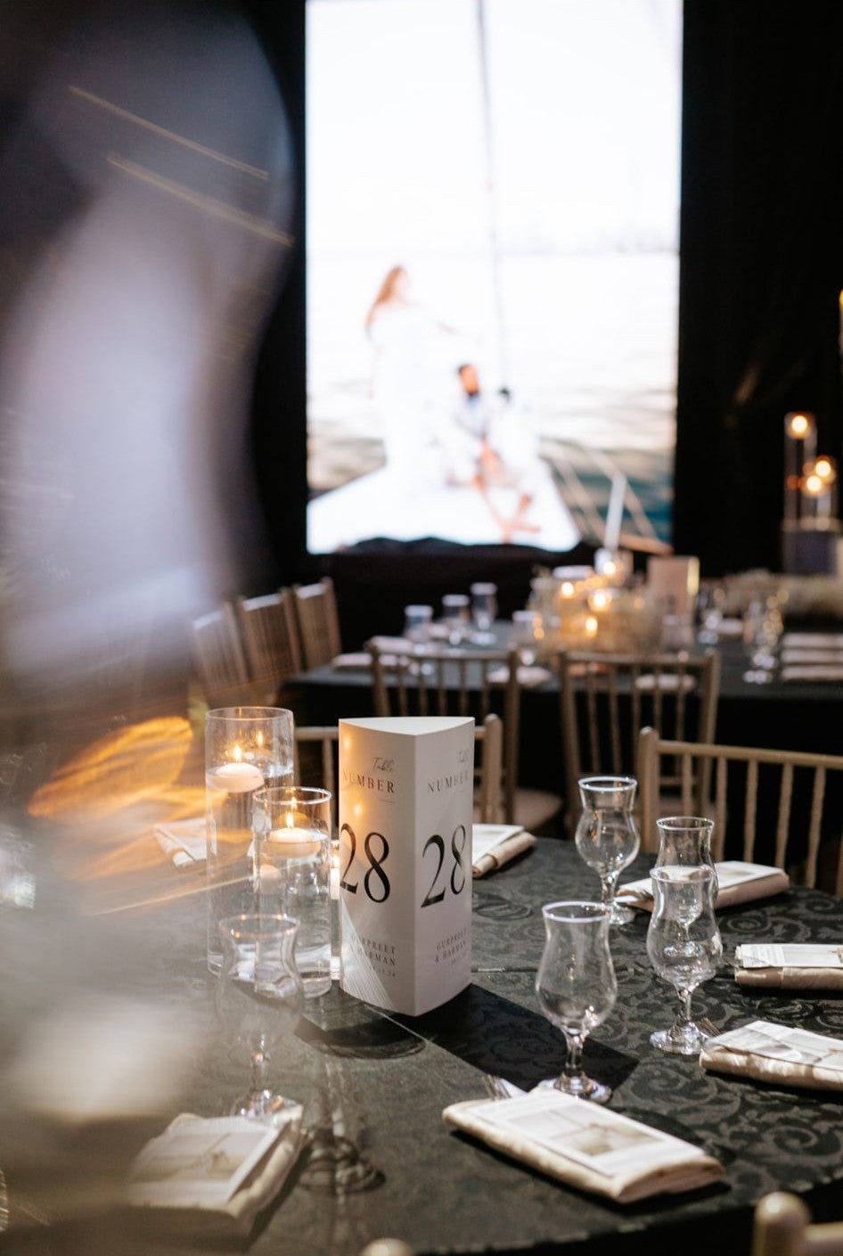 Tri-Fold Table Numbers